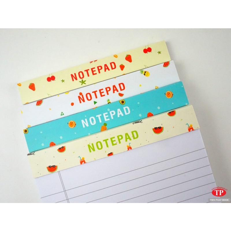 NOTEPAD A5-A4  đường xé răng cưa mịn TienPhatBook