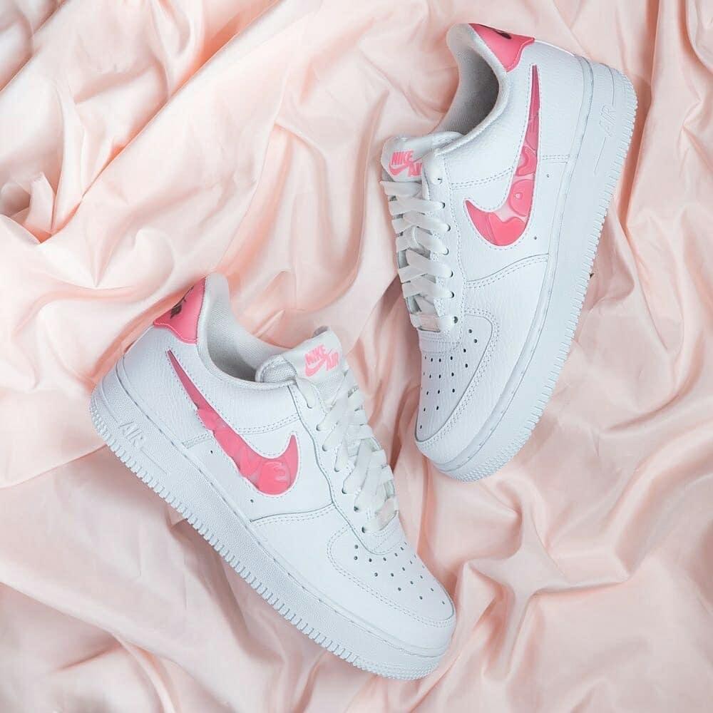 Nike AF1 Chính Hãng FREESHIP Giày Air Force 1 Valentine Love For All - Giày Thể Thao Nữ Auth - Simple Sneaker