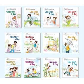 Bộ nhập - One story a day - Delightful, Educational (12 quyển)