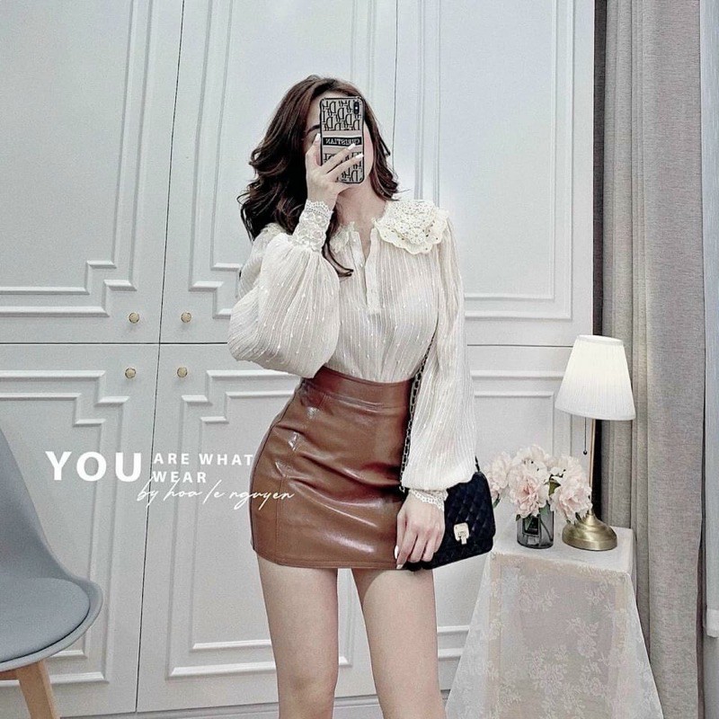 CHÂN VÁY DA BÓNG SIÊU HOT