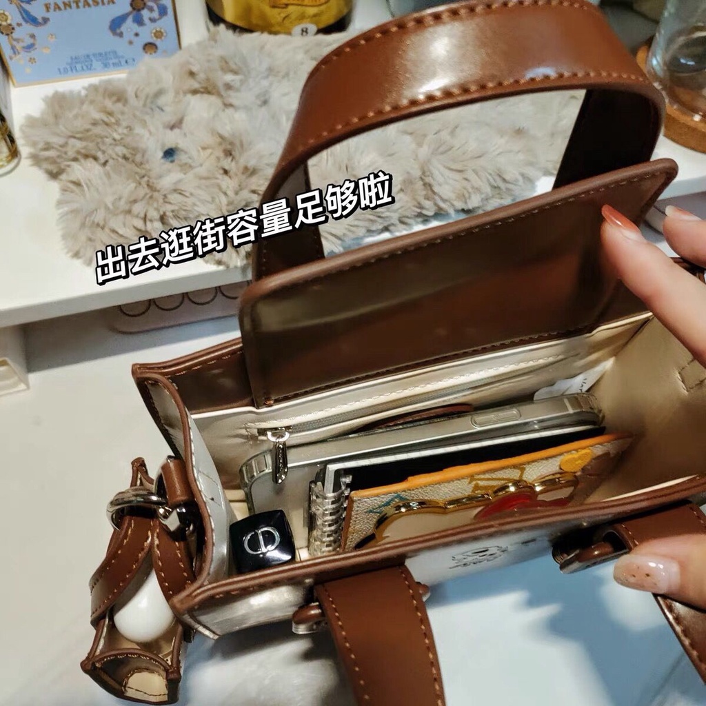 Túi Xách Đeo Vai Màu Sắc Kẹo Ngọt Thanh Lịch Thời Trang Mùa Thu Cho Nữ