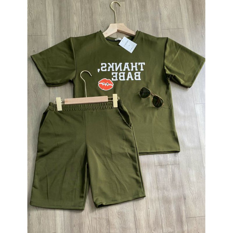 ĐỒ BỘ ĐÙI MẶC NHÀ IN BABE A3