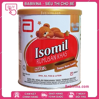 [CHÍNH HÃNG] Sữa Bột Similac Isomil 1 IQ 400g | Trẻ Bất Dung Nạp Sữa Bò, Tiêu Chảy | Chính Hãng Abbott Việt Nam