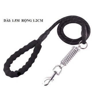Dây dắt chó chống cắn có trợ lực
