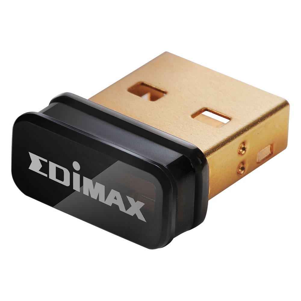 Đài loan Edimax N 150Mbps USB Bộ thu WiFi Siêu nhỏ gọn- EW-7811Un - Hàng Chính Hãng