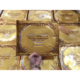 1O miếng Mặt Nạ Gold Bio-Collagen Facial Mask.