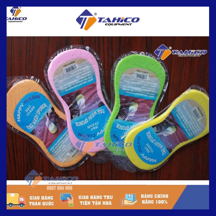 COMBO BỌT RỬA + BÀN XOA KHÔ + LAU KÍNH + LAU NÓC + LAU THÂN XE TRỊ GIÁ 282K CHỈ CÒN 250K - Tahico
