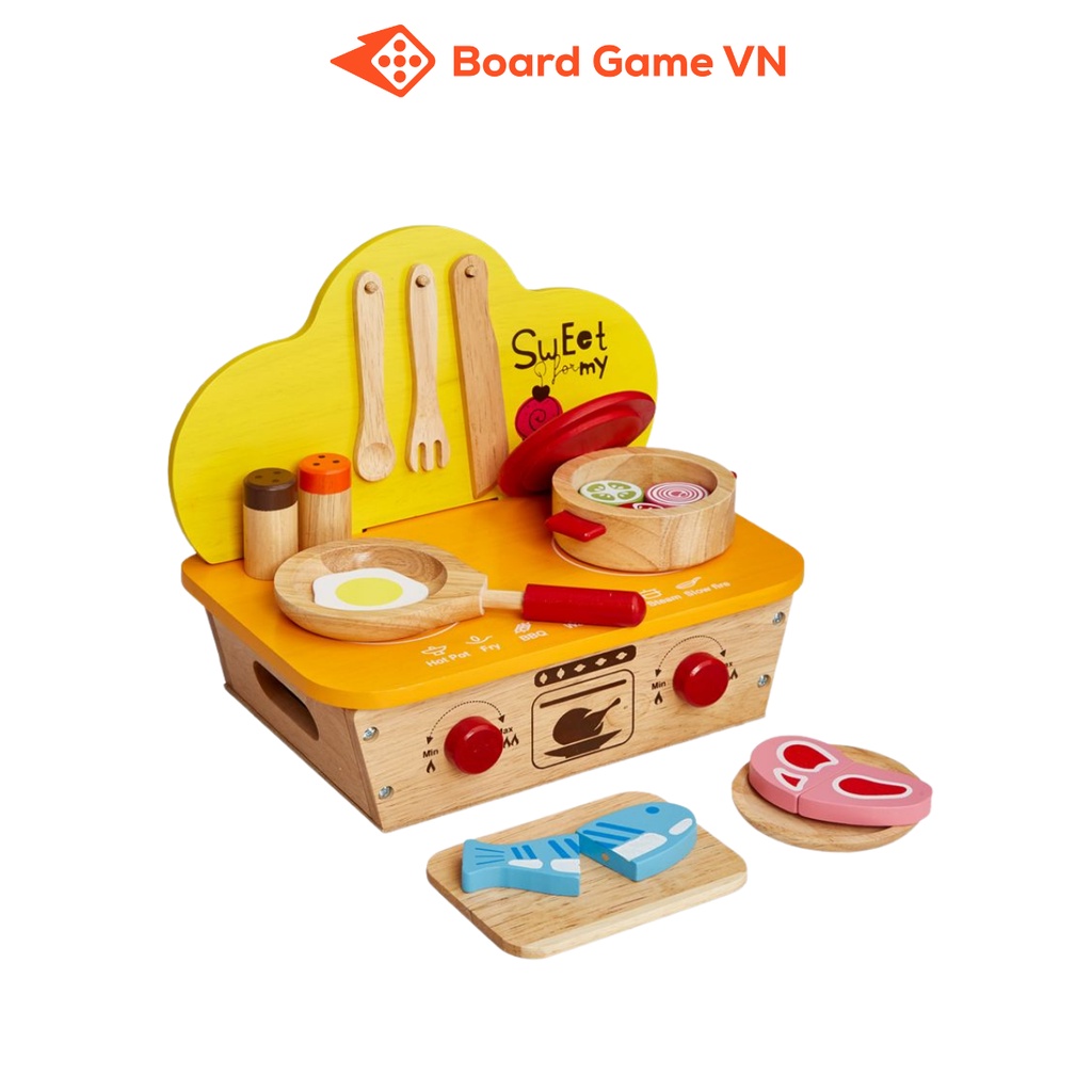 Đồ chơi gỗ giáo dục rèn luyện khả năng tư duy cho bé - Board Game VN