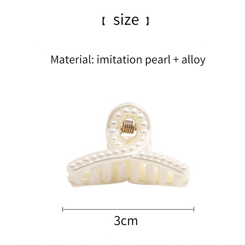 Kẹp tóc gắn ngọc trai nhỏ thời trang Hàn Quốc đơn giản mới