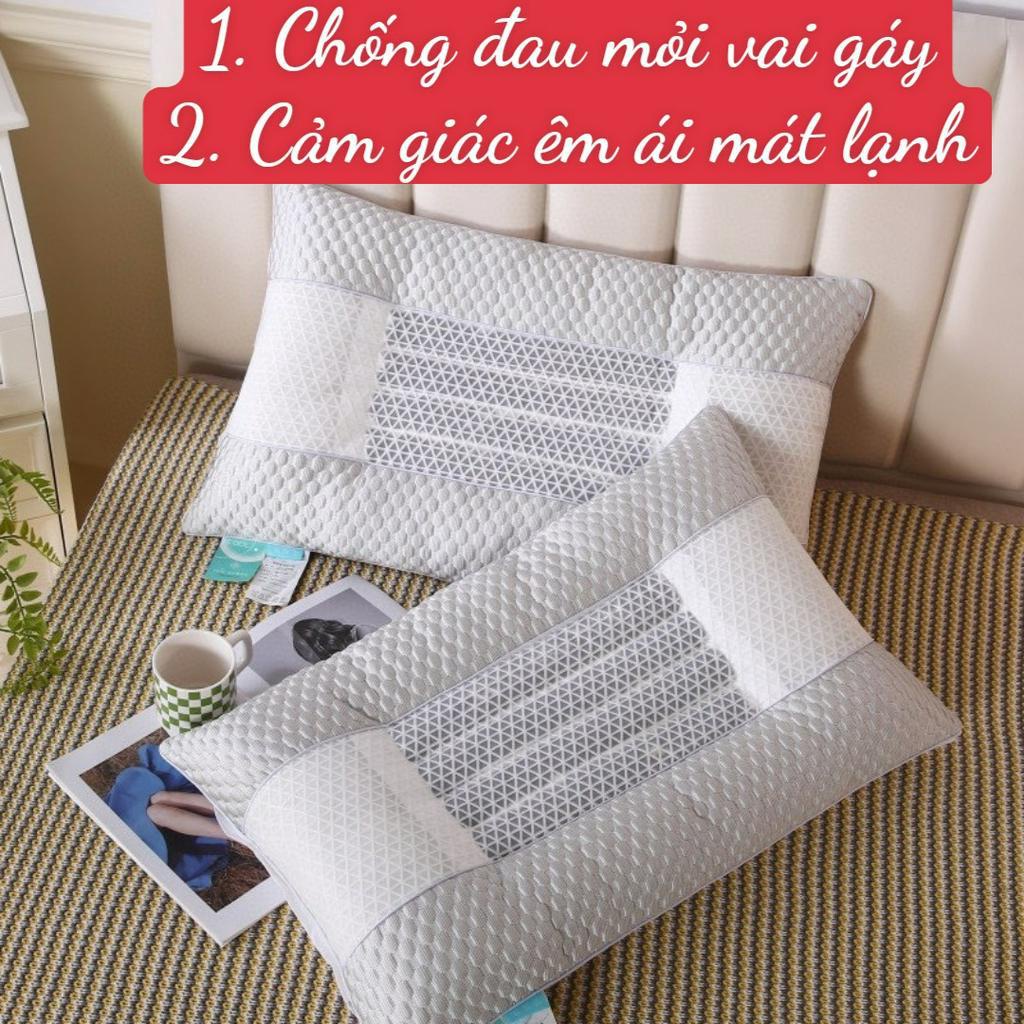 Gối Spa 3D ICE SENSE Chống Đau Mỏi Vai Gáy Cao Cấp Mẫu Mới 2023