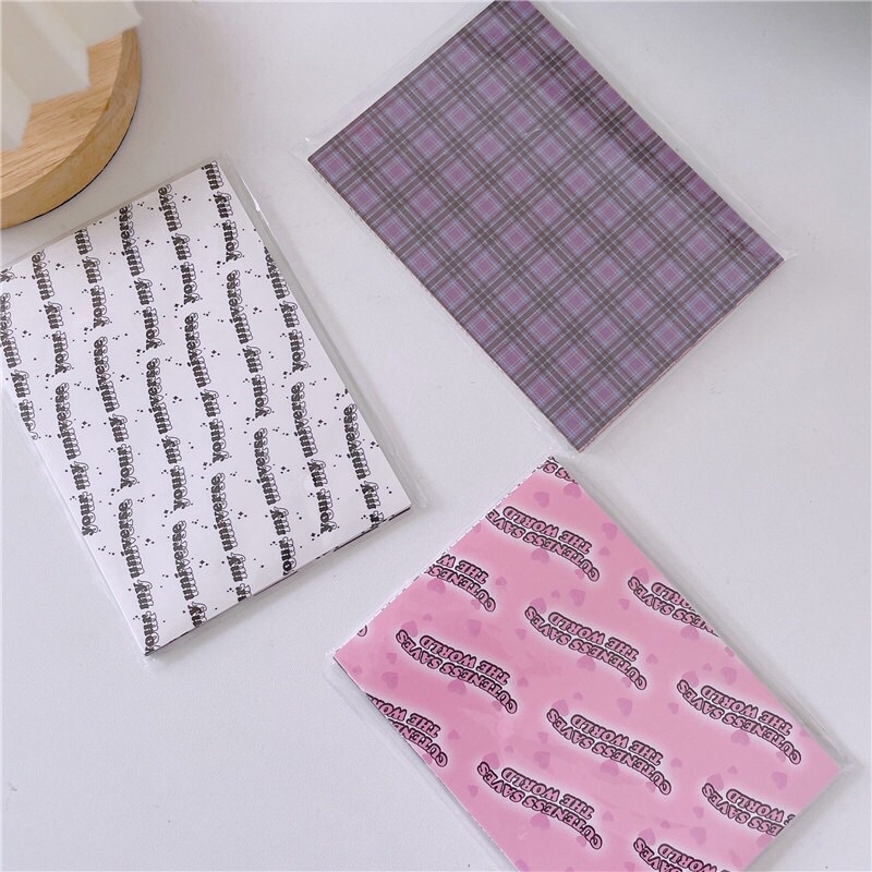 Giấy nhét toploader độc lạ_trang trí top