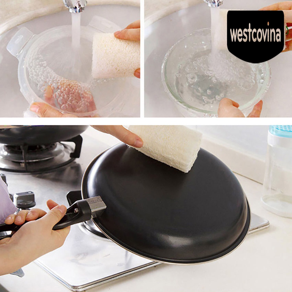 [Hot]☀ Set 6 Mút Xốp Chà Rửa Cơ Thể Chống Bám Dầu Tiện Dụng