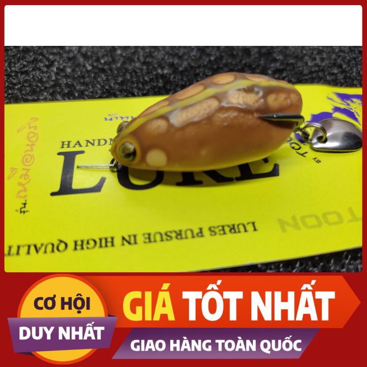 Nhái hơi Thái Lan Frog Toon V3 chuyên câu cá lóc chuối hoa, quả Đồ CÂU CHA GIÀ VLOGS