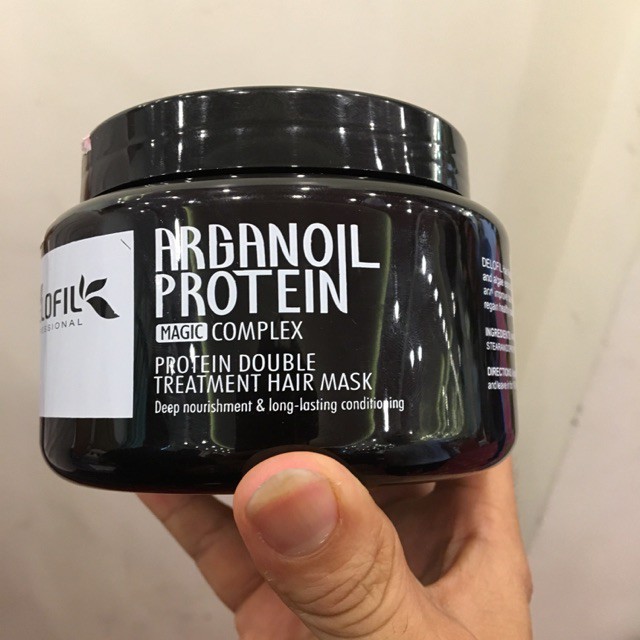 Hấp Phục Hồi Chuyên Sâu Delofil Argan Oil 500ML ⭐ FREESHIP ⭐ Siêu Mềm Mượt ⭐ Giảm Sơ Rối ⭐ Cam Kết Hàng Chính Hãng ⭐