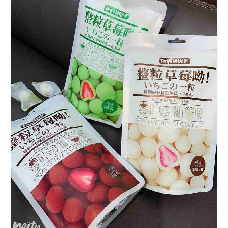 Socola bọc dâu tây