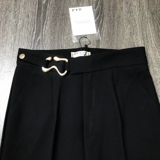 (Hàng mới - ảnh thật) Quần Baggy đai chữ S