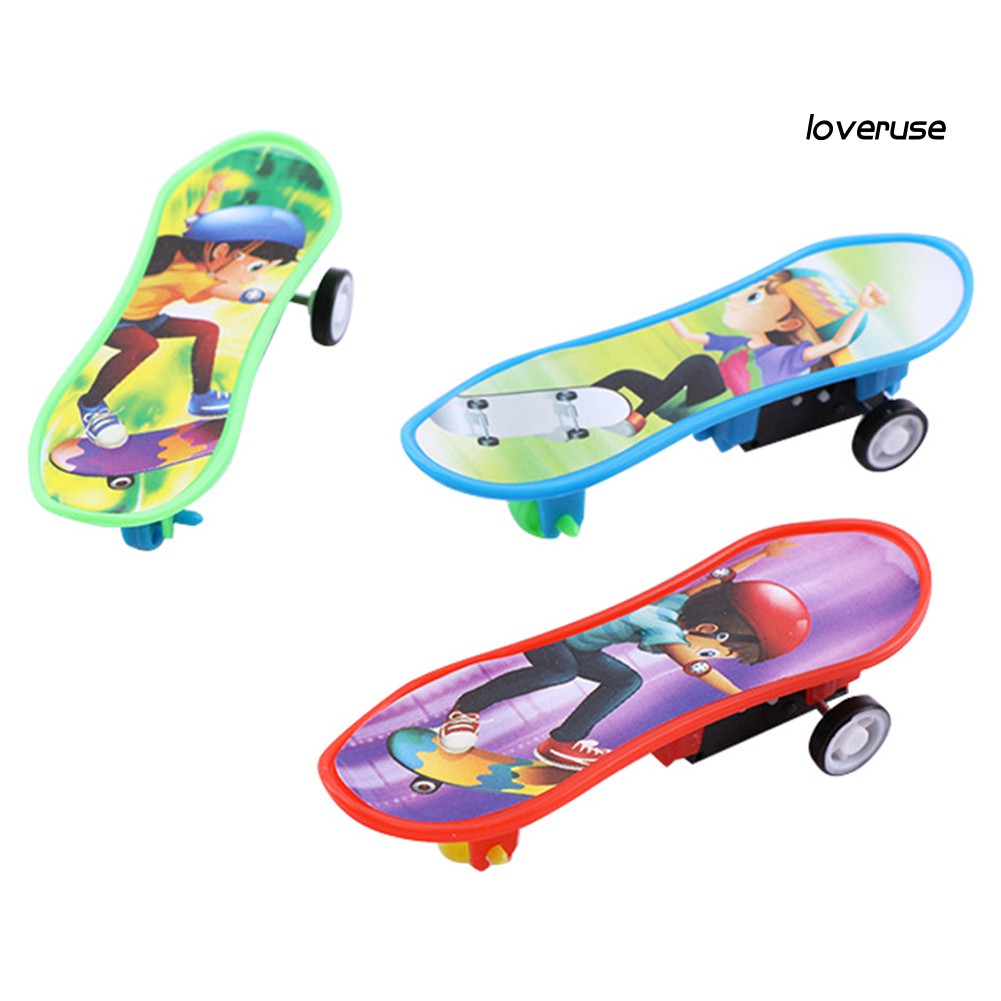 Đồ chơi ván trượt ngón tay mini bằng nhựa cho trẻ em