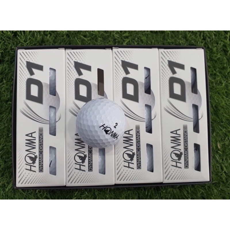 Bóng golf Honma D1 - hàng hãng nhập khẩu - bóng mới 100% - hộp to 12 quả