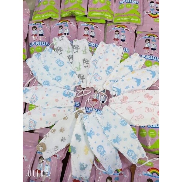 (Túi 10 Chiếc) Khẩu Trang Cho Bé KF94 AMI Công Nghệ Dập hàn Quốc,Thiết Kế Thời Trang, Kháng Khuẩn