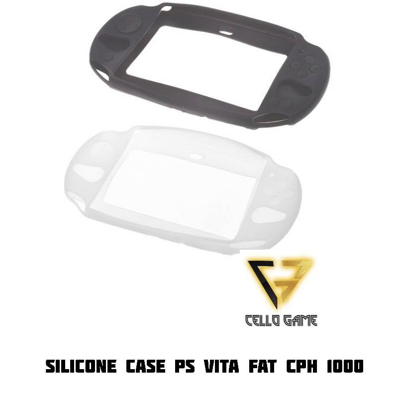 Silicone Vỏ Bảo Vệ Hộp Đựng Tai Nghe Ps Vita Bằng Silicon Màu Trắng / Đen