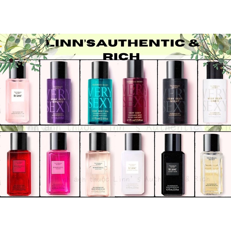 Xịt Thơm Toàn Thân Body Mist Victoria’s Secret USA 75ML