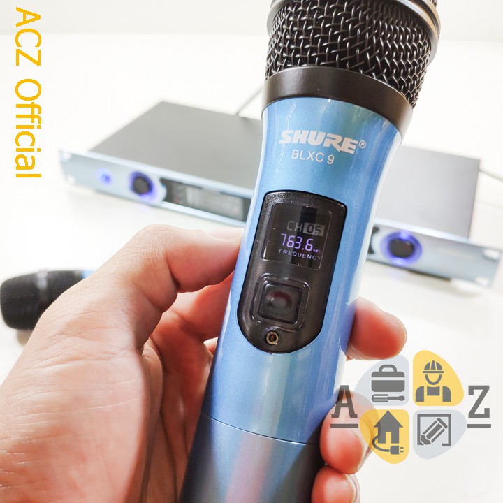 Bộ 2 micro không dây karaoke chuyên dụng BLX9C