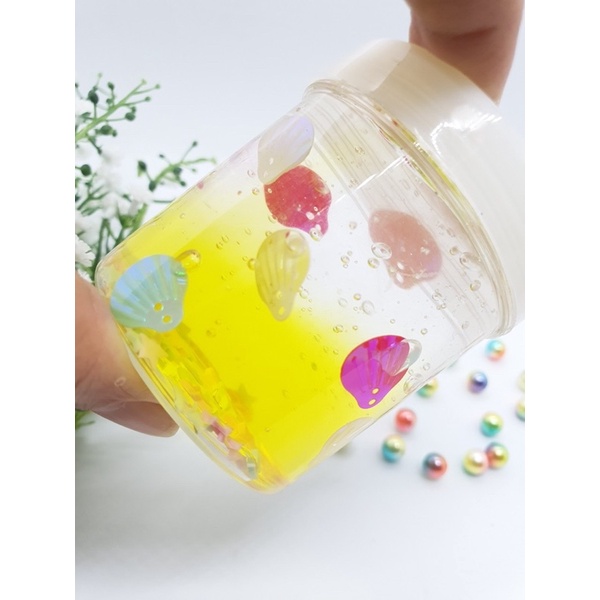 Clear slime siêu trong suốt