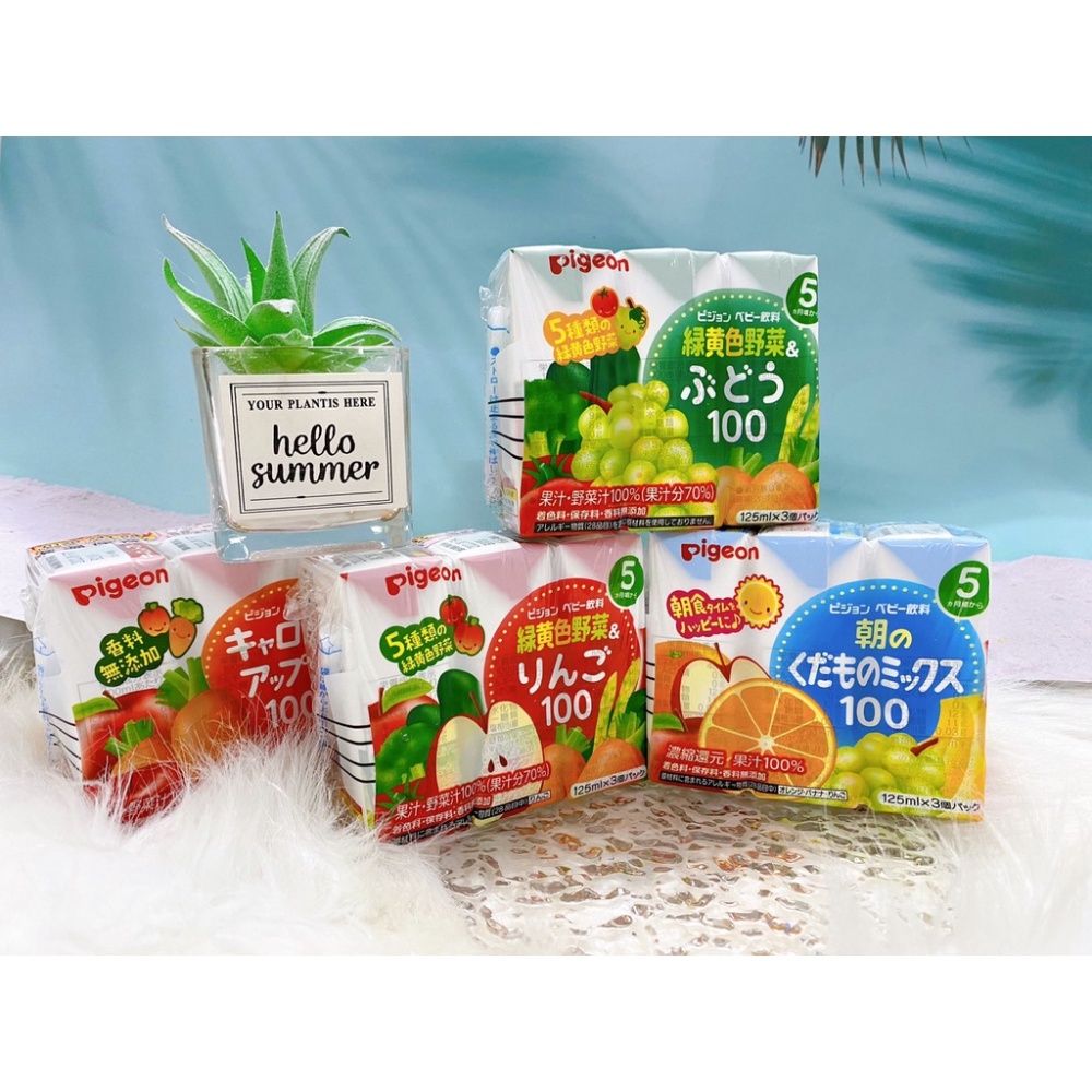 Nước Ép Trái Cây Pororo Hàn Bổ Sung Nước Hỗ Trợ Hệ Tiêu Hóa Cho Bé