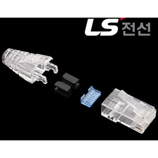 Đầu bấm mạng CAT 6 LS Korea mô đun 4 mảnh – chấu niken mạ vàng