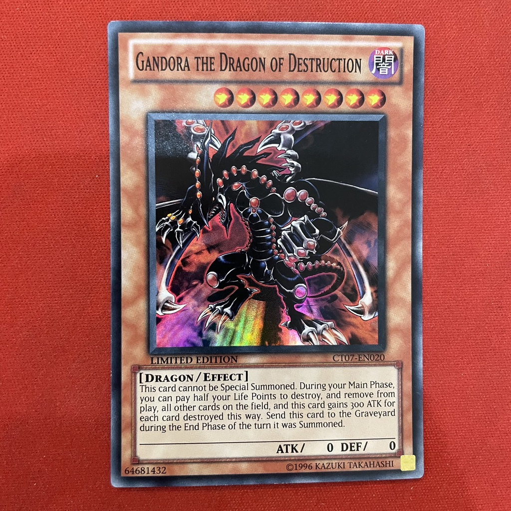 Thẻ Bài Yugioh Chính Hãng] Gandora The Dragon Of Destruction
