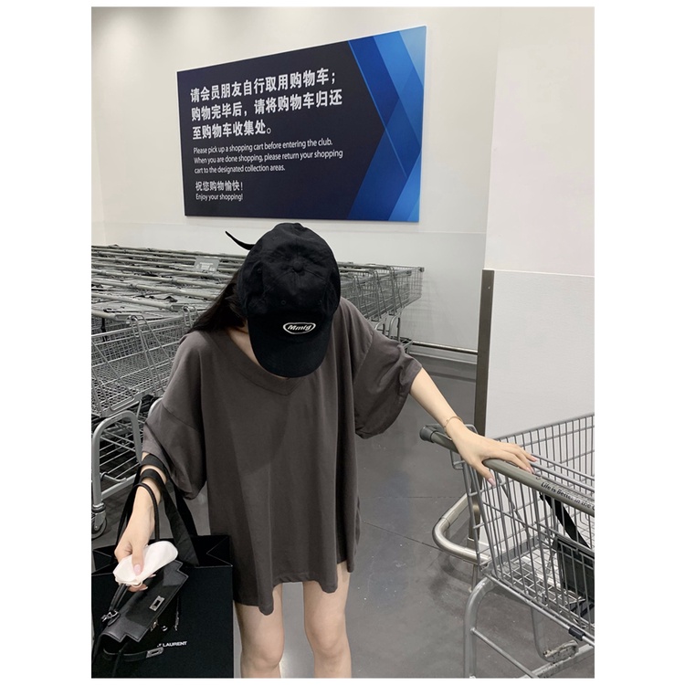 Áo Thun Tay Ngắn Phong Cách retro Hong Kong Thời Trang Mùa Hè Mới Cho Nữ