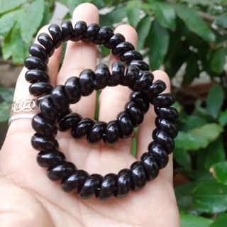 Lò xo cột tóc loại to màu đen