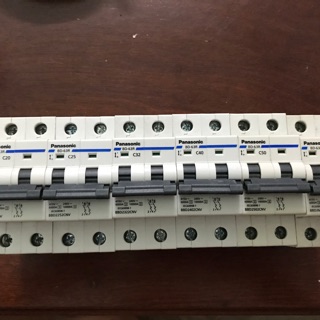 Cb 2 Tép Panasonic ( MCB Panasonic) 20A 25A 32A 40A 50A 63A