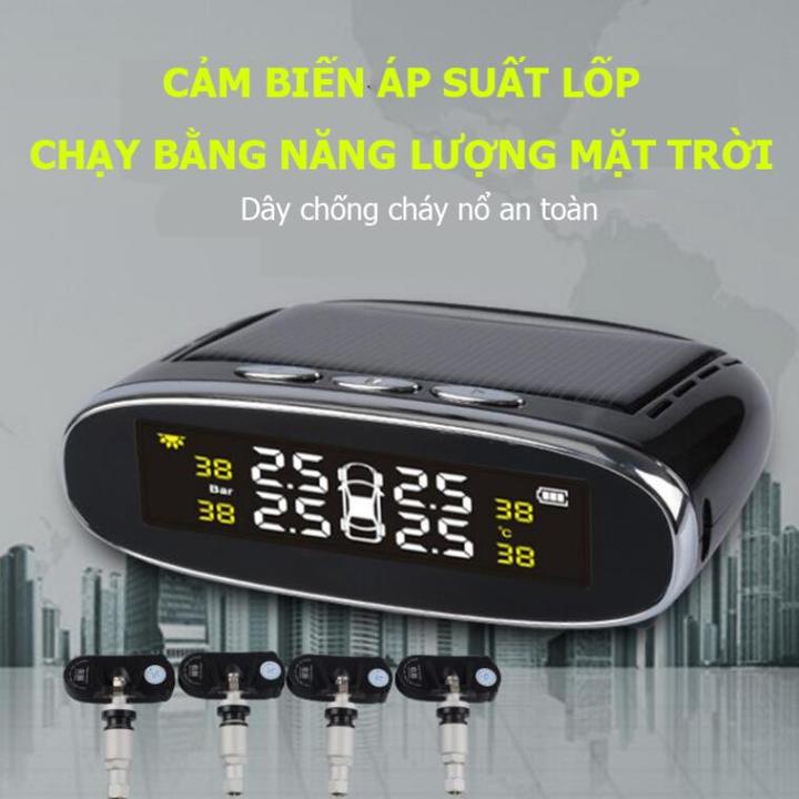 [ Bảo Hành 12 tháng] Cảm biến áp suất lốp gắn trong dành cho ô tô, xe hơi TN03N pin 400 mAh, chống nước IP67