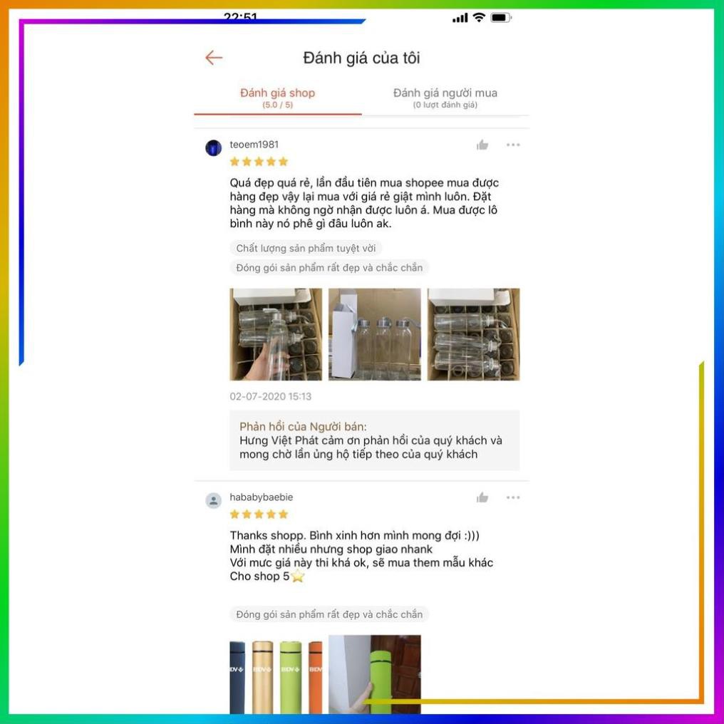 [Thanh lý - Xả kho] - Bình nước thủy tinh - Bình đựng nước có dây xách dung tích 500ml. | BigBuy360 - bigbuy360.vn