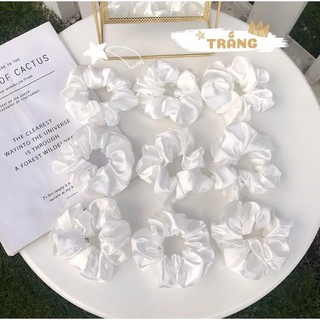Dây cột tóc vải scrunchies phi bóng SC17