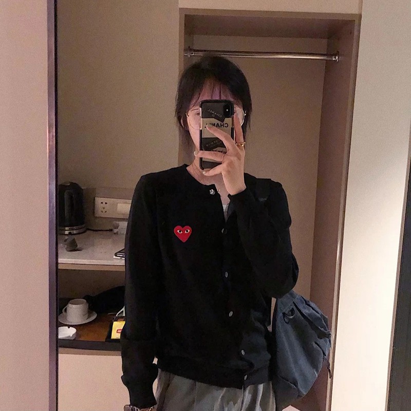 Áo khoác dệt kim dài tay thời trang Hàn Quốc dáng ôm cá tính