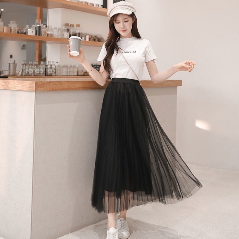 Chân Váy Lưới Dáng Vừa Thời Trang Mùa Hè Mới 2022 Cho Bé Gái