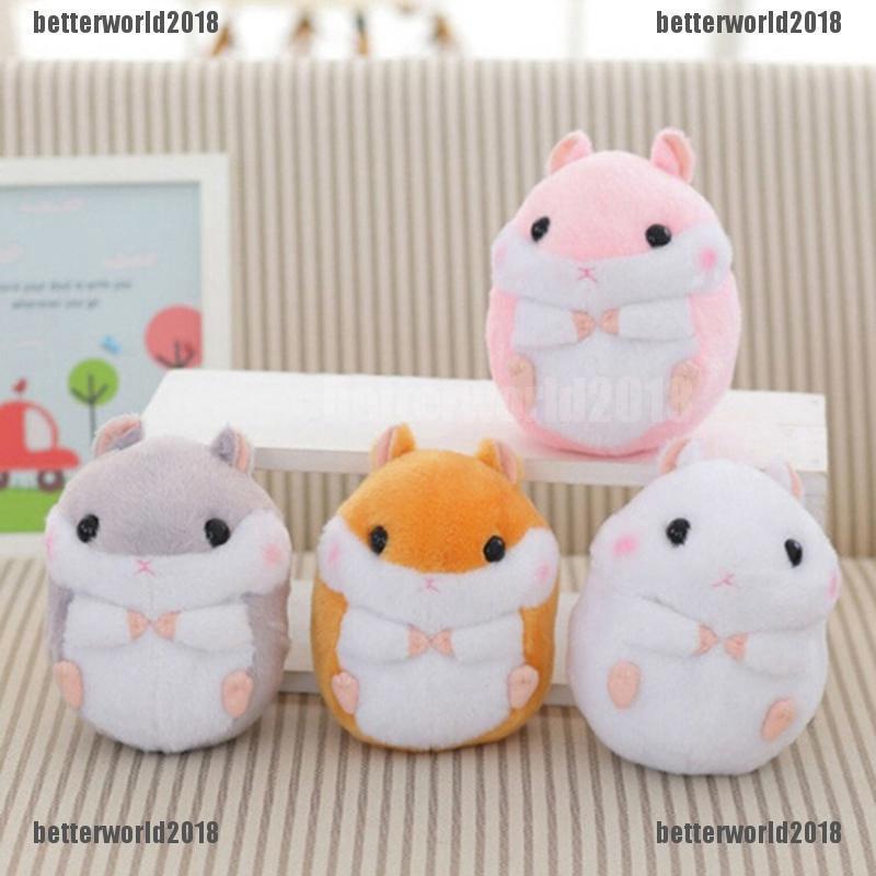 Thú nhồi bông hình chuột hamster 9.5cm đáng yêu