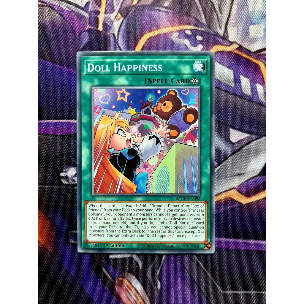 Thẻ Bài Yugioh SPELL Doll Happiness - BACH-EN098 - Common 1st Edition