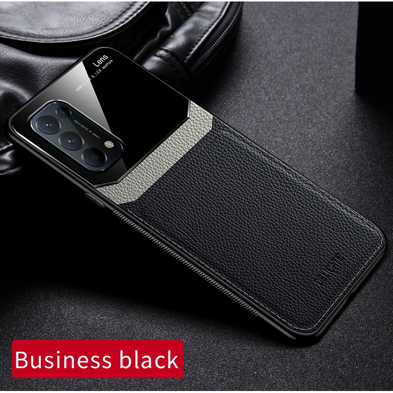 Ốp Điện Thoại Da Pu Mềm Cho Oppo Reno5 Reno5 Pro