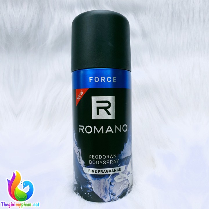 Xịt Khử Mùi Romano Force 150ml