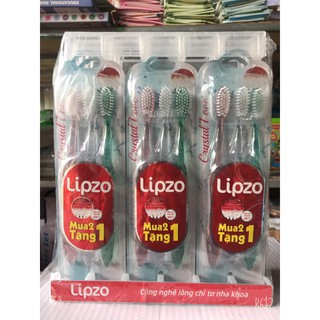 SÉT 3 BÀN CHẢI ĐÁNH RĂNG LIPZO