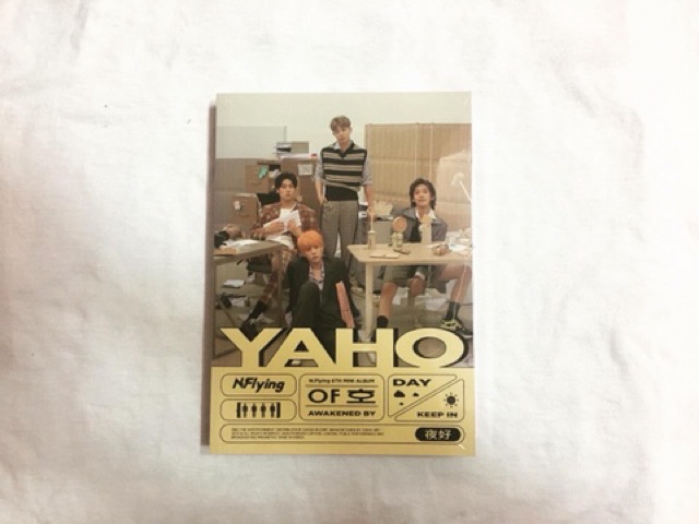 N.Flying 6th mini album Yaho nguyên seal, được chọn một trong hai ver như hình.