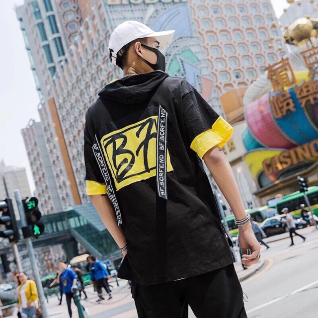 Áo hoodie nón tay lửng B7 [Hàng y hình]