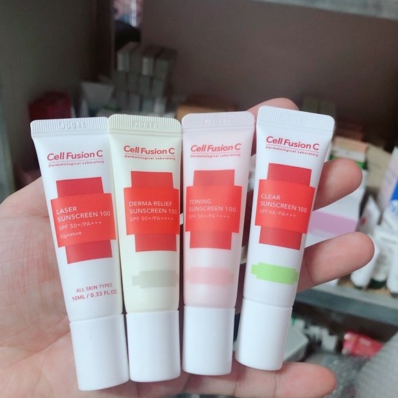 Kem chống nắng Cell Fusion C Sunscreen mini 10ml