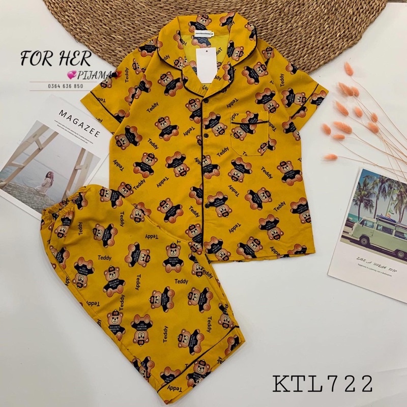 Bộ ngủ pijama lửng full viền (kèm ảnh & video) | BigBuy360 - bigbuy360.vn