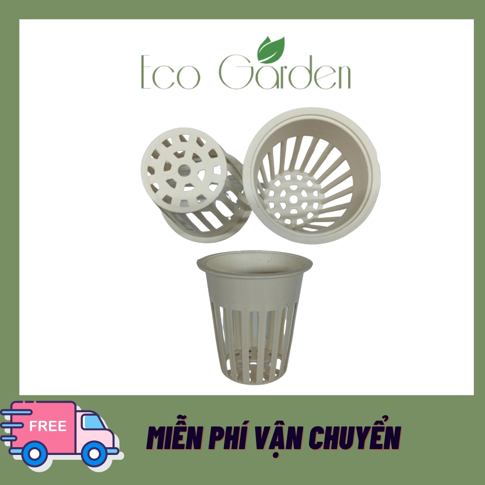 Combo 100 rọ thủy canh 65x65x40 mm (màu trắng)