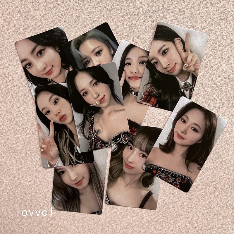 Bộ 9 Thẻ Hình Nhóm Nhạc Kpop TWICE 4Th World Tour III IN SEOUL