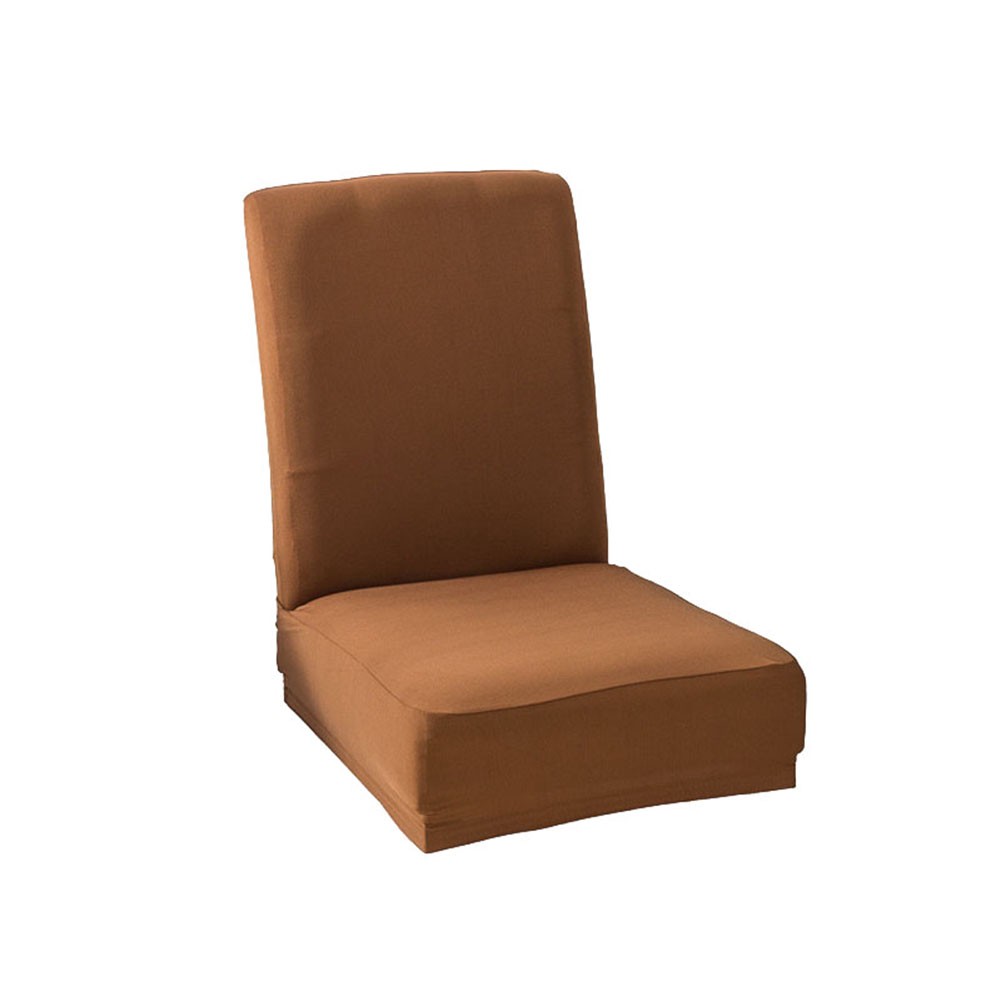 Vỏ bọc ghế ngồi bàn ăn màu trơn co giãn tiện lợi dễ sử dụng cho gia đình/khách sạn k17